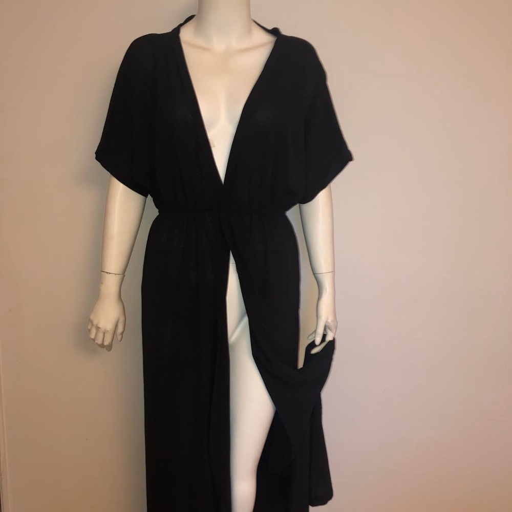 Black Beach Cover -Up